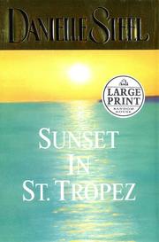 Cover of: Sunset in St. Tropez by Danielle Steel