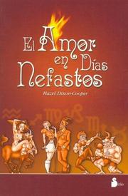 Cover of: El Amor En Dias Nefastos / Love on a Rotten Day by Hazel Dixon-Cooper
