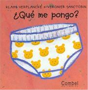 Qué me pongo? by Klaas Verplancke, Veroniek Sanctobin