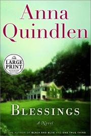 Cover of: Blessings: a novel