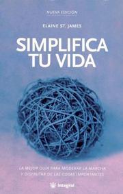 Cover of: Simplifica Tu Vida