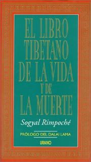 Cover of: El libro tibetano de la vida y de la muerte