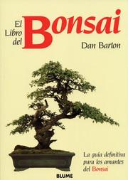 Cover of: El libro del Bonsai: La guia definitiva para los amantes del Bonsai