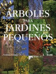 Cover of: Arboles para jardines pequenos