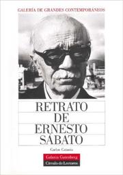 Cover of: Retrato de Ernesto Sabato (Galeria de Grandes Contemporaneos)