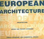 Cover of: European Architecture