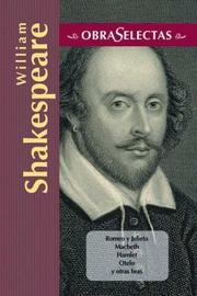 Cover of: William Shakespeare by William Shakespeare, William Shakespeare