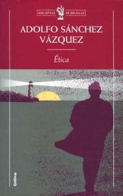Cover of: Etica by Adolfo Sanchez Vazquez