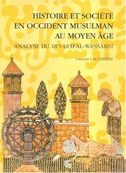 Histoire et société en occident musulman au Moyen Age by Vincent Lagardère