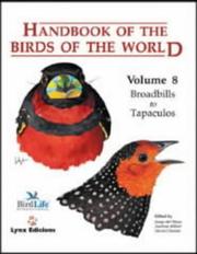 Cover of: Handbook of the Birds of the World by Josep Del Hoyo