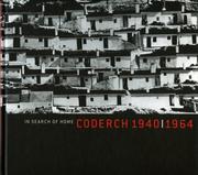Cover of: Coderch, 1940-1964: In Search of Home