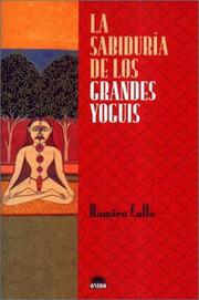 Cover of: La Sabiduria De Los Grandes Yoguis