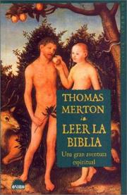 Cover of: Leer La Biblia / Opening The Bible by Thomas Merton