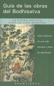 Cover of: Guia De Las Obras Del Bodhisatva by Kelsang Gyatso