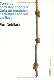 Cover of: Carreras Para Disenadores by Roz Goldfarb