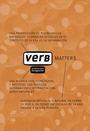 Cover of: Verb Matters