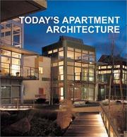 Cover of: Today's Apartment Architecture (Today's) by Carles Broto