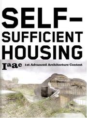 Cover of: Self-Sufficient Housing: 1st Advanced Architecture Contest