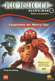Cover of: Leyendas De Metru Nui / Legends of Metru Nui (Bionicle Aventuras) (Bionicle Aventuras)