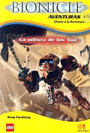 La Odisea De Los Toa / Voyage of Fear (Bionicle Aventuras) (Bionicle Aventuras) by Greg Farshtey
