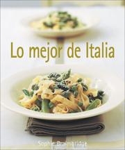 Cover of: Lo mejor de Italia by Sophie Braimbridge