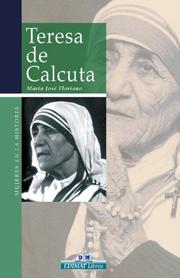 Cover of: Teresa de Calcuta by Maria Jose Floriano