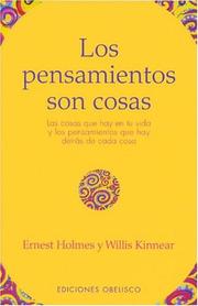 Cover of: Los Pensamientos Son Cosas / Thoughts Are Things