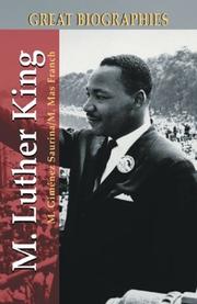 Cover of: M. Luther King (Great Biographies series) by Manuel Gimenez Saurina, Manuel Mas Franch, Miguel Gimynez Saurina