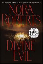 Cover of: Divine evil by Nora Roberts