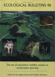 Cover of: The use of population viability analyses in conservation planning by edited by Per Sjögren-Gulve and Torbjörn Ebenhard.