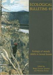 Ecology of woody debris in boreal forests