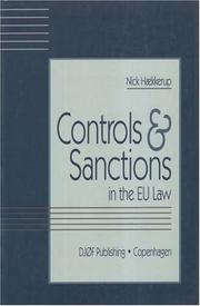 Cover of: Controls and sanctions in the EU law