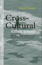 Cross-Cultural Business Behavior by Richard R. Gesteland