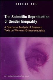 The scientific reproduction of gender inequality by Helene Ahl