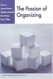 Cover of: The Passion of Organizing