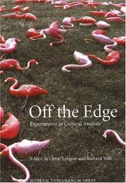 Cover of: Off the Edge: Experiments in Cultural Analysis