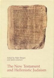 Cover of: The New Testament and Hellenistic Judaism