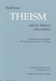 Cover of: Traditional theism and its modern alternatives
