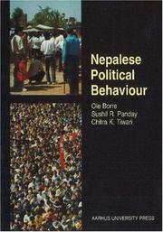 Cover of: Nepalese political behaviour