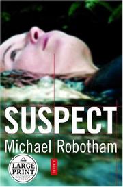 Cover of: Suspect by Michael Robotham