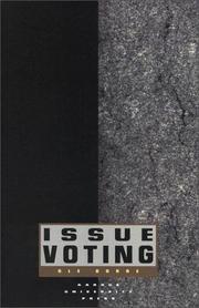 Cover of: Issue voting: an introduction