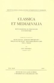 Cover of: Classica Et Mediaevalia by Signe Isager