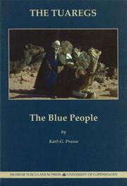 Cover of: Tuaregs | Karl-G Prasse