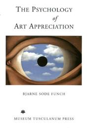 Cover of: The psychology of art appreciation