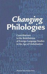 Cover of: Changing philologies by edited by Hans Lauge Hansen.