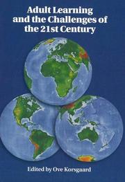 Cover of: Adult learning and the challenges of the twenty-first century