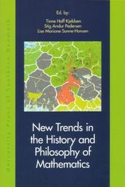 Cover of: New trends in the history and philosophy of mathematics by edited by Tinne Hoff Kjeldsen, Stig Andur Pedersen, Lise Mariane Sonne-Hansen.