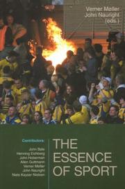 Cover of: The Essence of Sport
