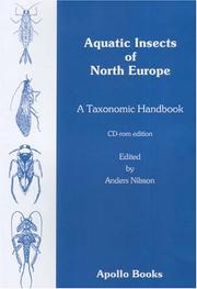 Cover of: Aquatic Insects of North Europe: A Taxonomic Handbook