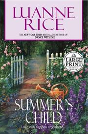 Summer's child by Luanne Rice